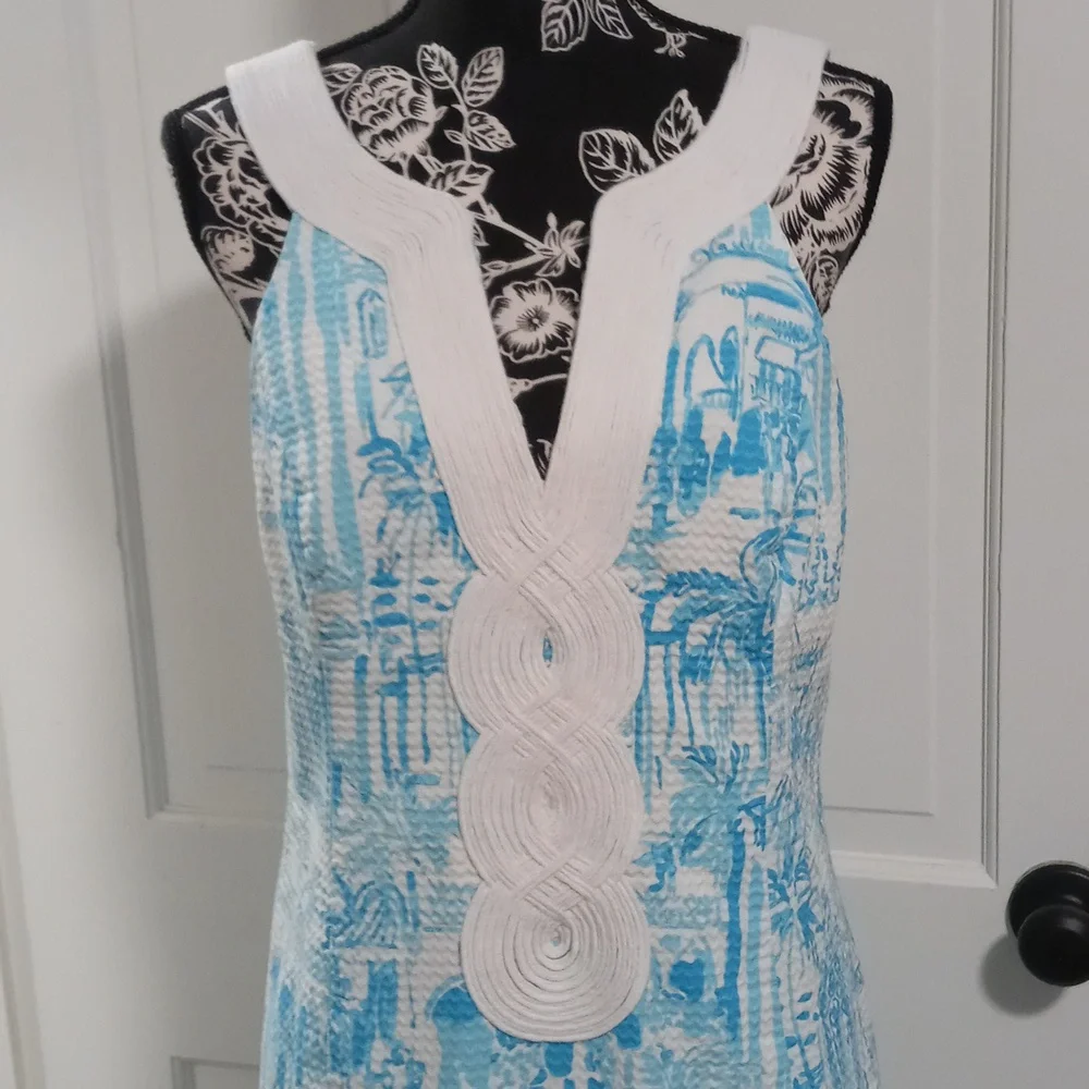 🔴SOLD🔴💎Holy Grail💎 Lilly Pulitzer - Valli Shift Dress - Picture 8 of 16